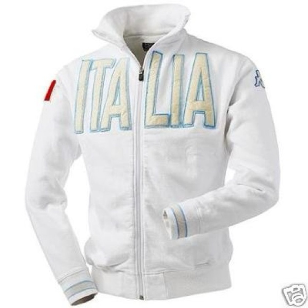 Vintage Kappa Italia Rare Zip Up Sweatshirt XL